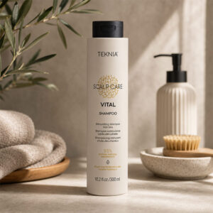 شامپو ضد ریزش لاکمه TEKNIA Scalp Care Vital حجم 300 میلی‌لیتر